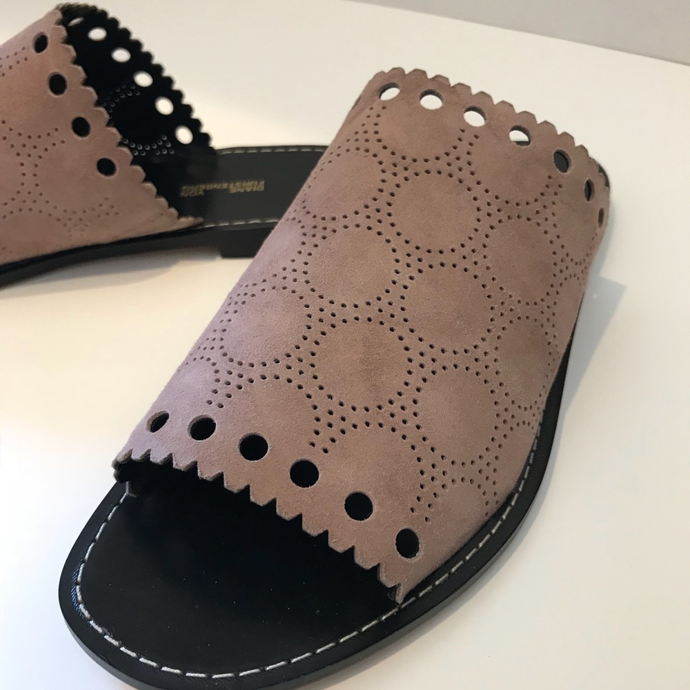 NIB Diane Von Furstenberg Suede Estevan Sandal